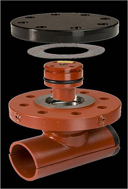 STOPPLE® Fitting with LOCK-O-RING® Flange and Plug